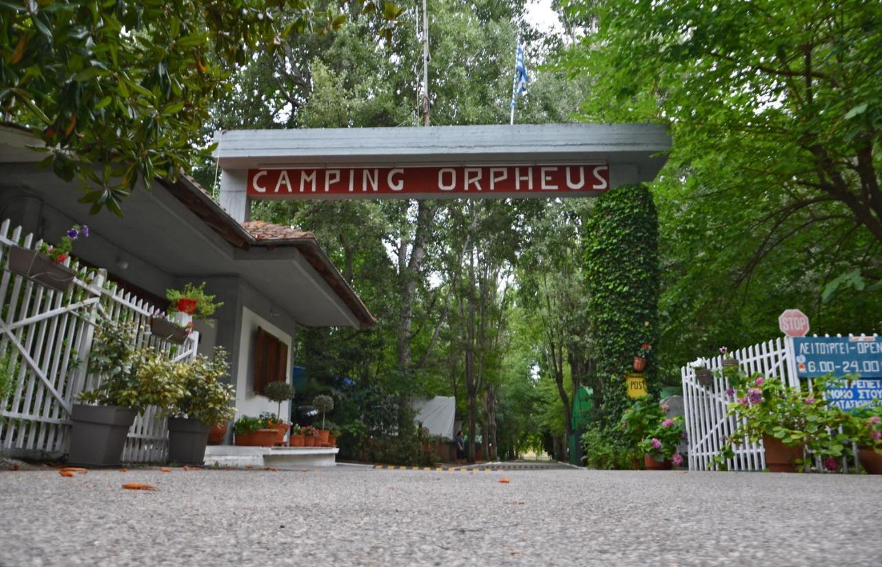 Camping Orpheus Apartments Neos Panteleimonas Exteriör bild