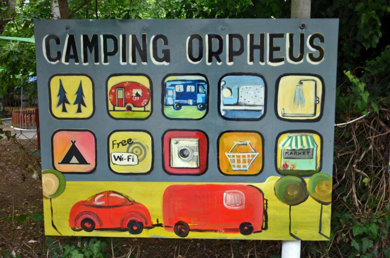 Camping Orpheus Apartments Neos Panteleimonas Exteriör bild